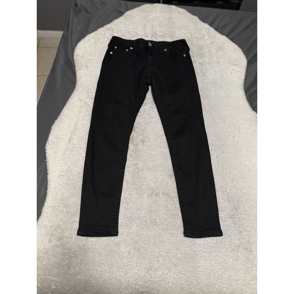 True Religion Jennie Curvy Mid Rise Super Skinny Jeans Size 30 Pants